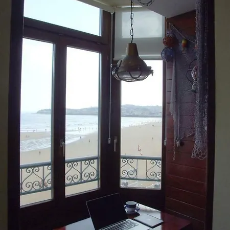 Vivienda En Frente Al Mar Semesterbostad Gijón
